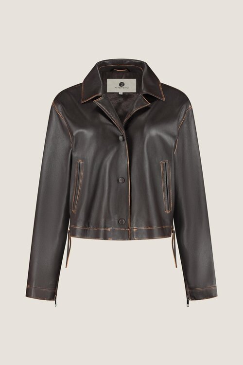 Alter Ego Braune Lernbomberjacke