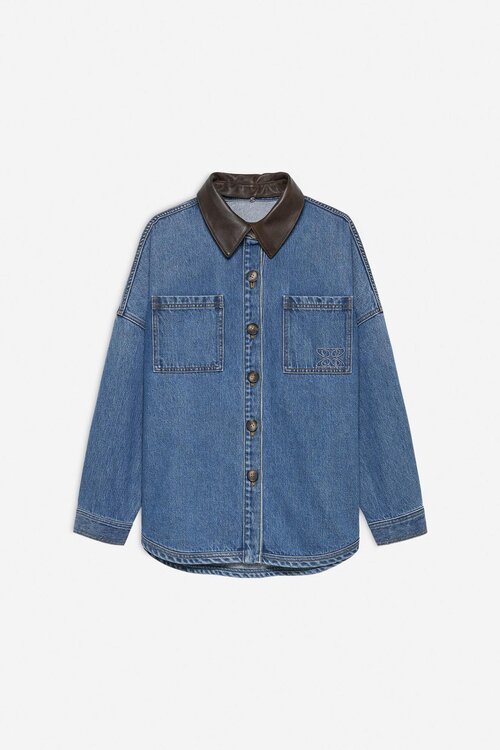 Studio AR by Arma Blaue Ligia Denim Jacke