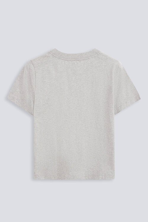 Neeve Graues V-Ausschnitt-Shirt