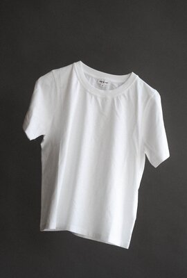 Neeve Weißes Rundhals-Shirt