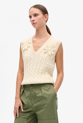 Baum Und Pferdgarten cremefarbener Strickpullover