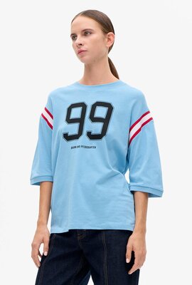 Baum Und Pferdgarten Hellblaues T-Shirt