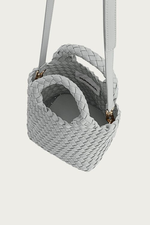 Marrea Tassen Silberne Neoprentasche