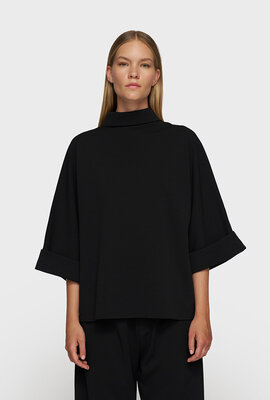 10Days Schwarzes Two-Way-Formal-Top