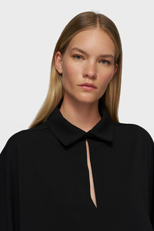 10Days Schwarzes Two-Way-Formal-Top