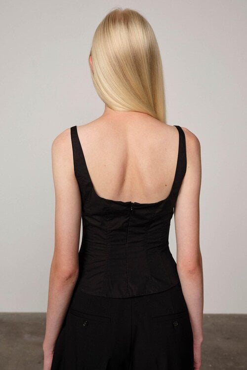 Herskind Schwarzes Freja Top