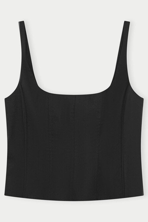 Herskind Schwarzes Freja Top