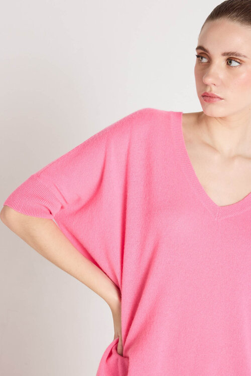Absolut Cashmere Neonpinker Kate-Pullover