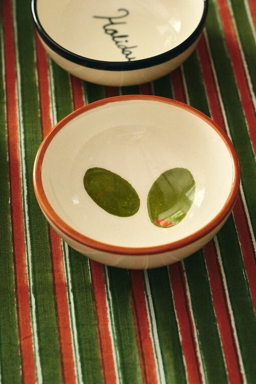 Anna & Nina Verschiedene Farben Olive Tapas Schale