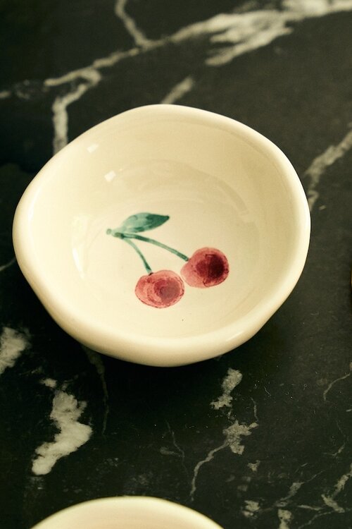 Anna & Nina Verschiedene Farben Cherry Schmuckschale