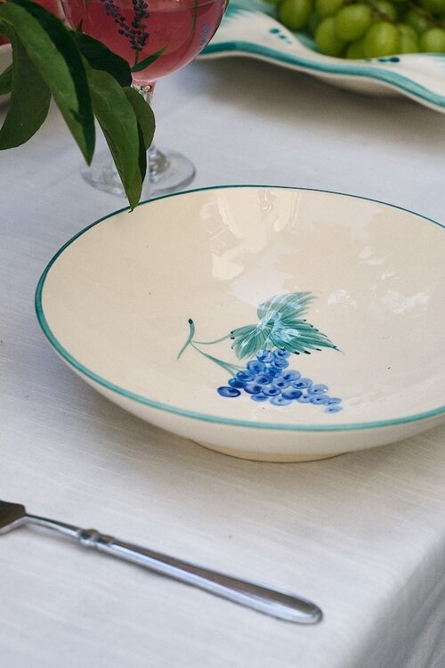 Anna & Nina Verschiedene Farben Grapevine Pasta Teller