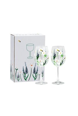 Anna & Nina Frühlingszeit Toast Weinglas