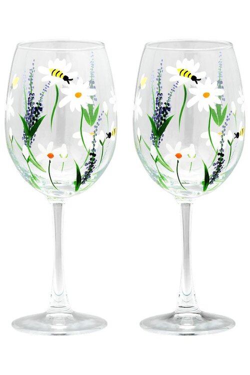 Anna & Nina Frühlingszeit Toast Weinglas