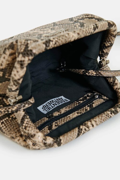 Essentiel Antwerp Schlangenprint Tasche
