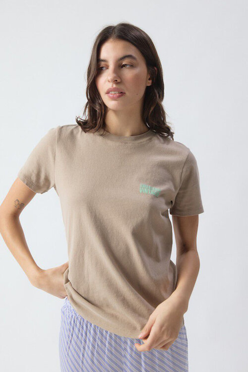 American Vintage Braunes T-Shirt