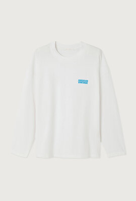 American Vintage Weißes T-Shirt
