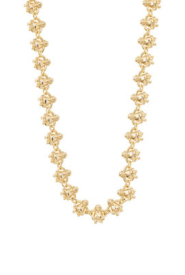 Anna & Nina Goldener Affen-Schleifen-Choker