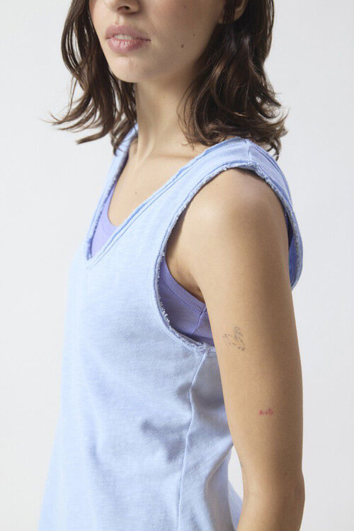 American Vintage Hellblaues Top