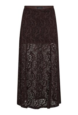 Haute L'Amitie Mocca Summer Lace Taill Rock