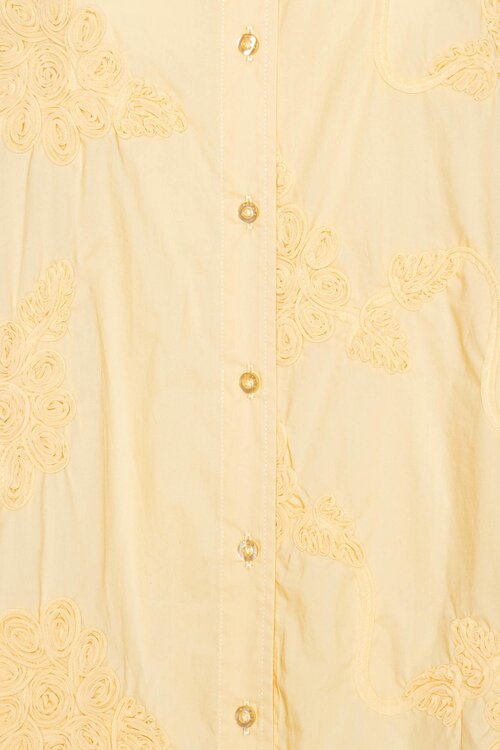 Rotate Gelbes Oversized-Shirt