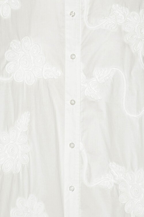 Rotate Weißes Oversized-Hemd