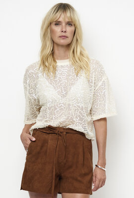 Dante 6 Off White Zaira Net Top