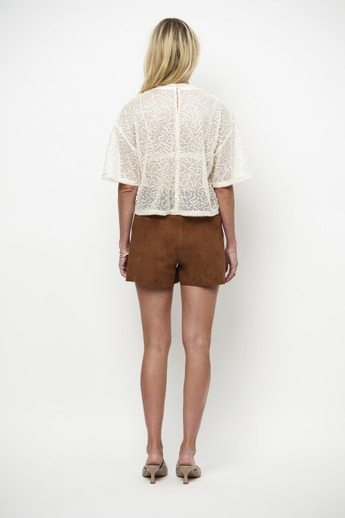 Dante 6 Off White Zaira Net Top