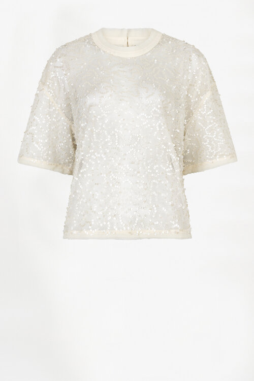 Dante 6 Off White Zaira Net Top