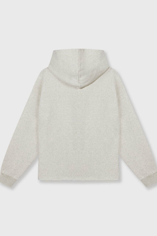 10Days Soft white Melee Statement Hoodie 10DAYS