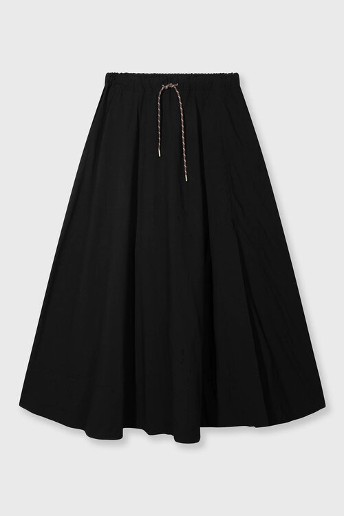 10Days Schwarzer Poplinrock