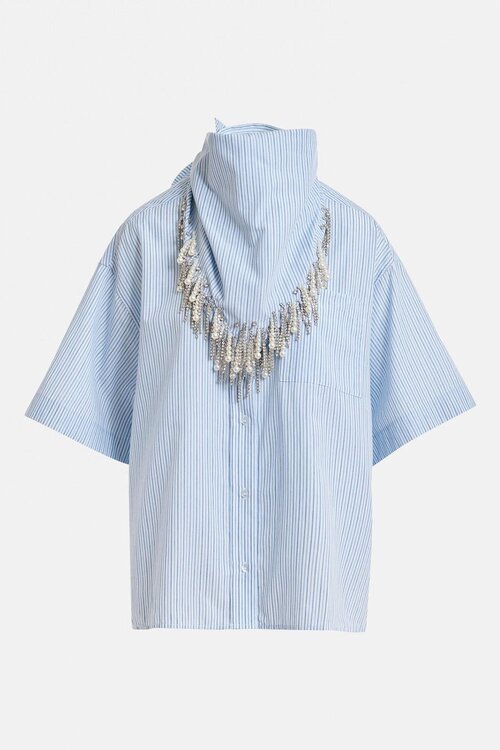 Essentiel Antwerp Hellbluse Bluse