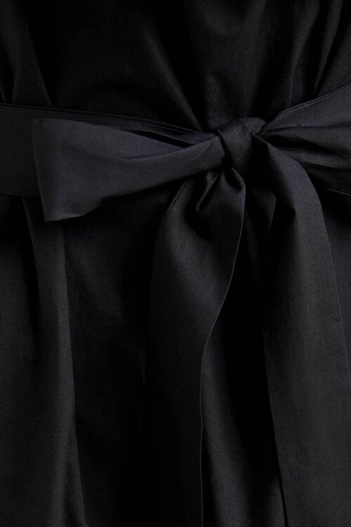 Essentiel Antwerp Schwarzes Maxikleid