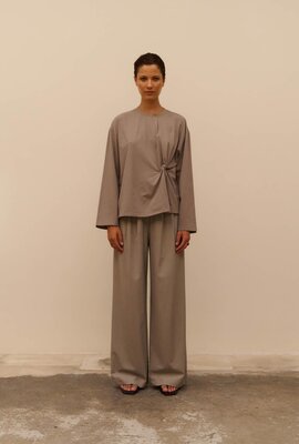 Club L'avenir Taupe Hose