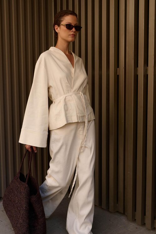 Club L'avenir Off White Hose