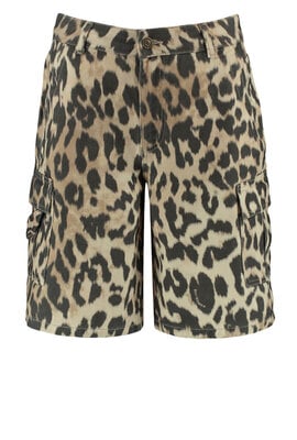 Harper & Yve Leopard Scott Short
