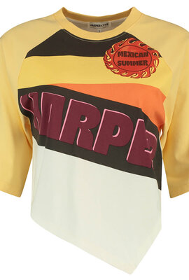 Harper & Yve Gelbes Mexicansummer-T-Shirt