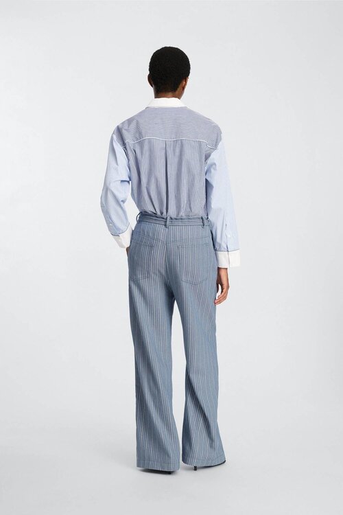 Munthe Blaue Buxilima Bluse