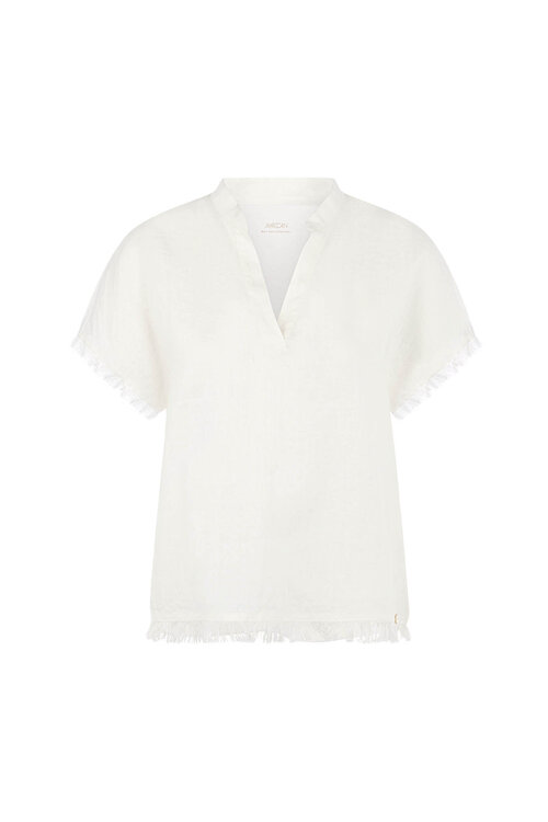 Marc Cain Ecru Blusenhemd