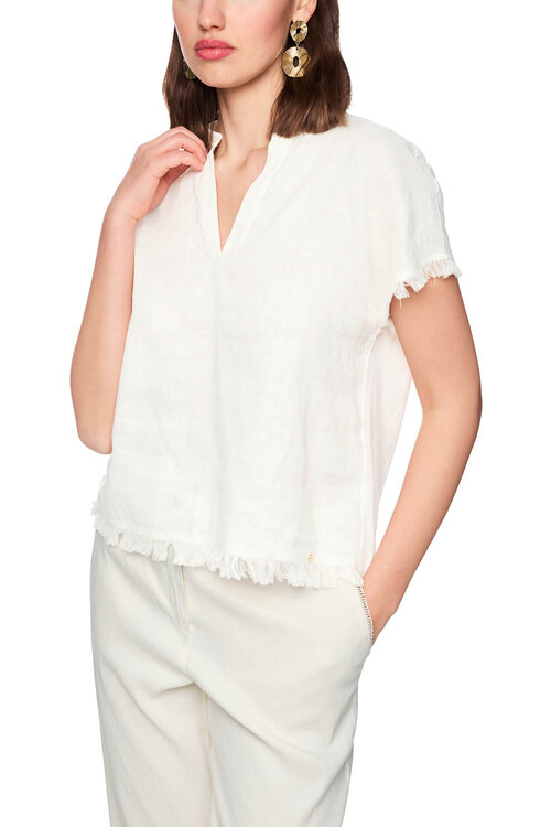 Marc Cain Ecru Blusenhemd