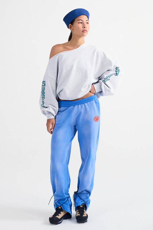 Stieglitz Grau melange Winny Off Shoulder Oversized