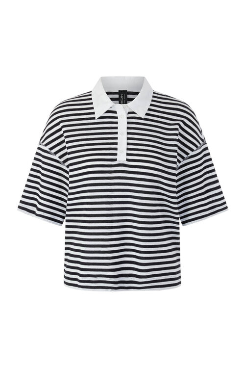 Marc Cain Marineblaues Poloshirt