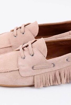 EST'SEVEN Lachsrosa Loafer