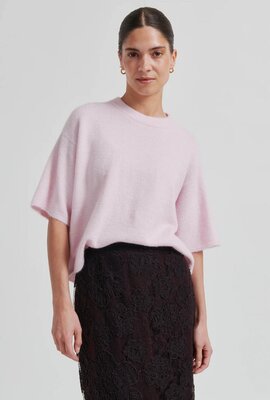 Second Female Hellrosa Gabby Strickpullover