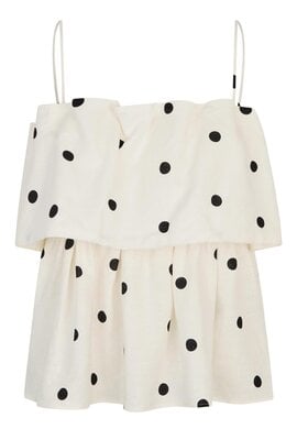 Second Female Off White Salliy Top