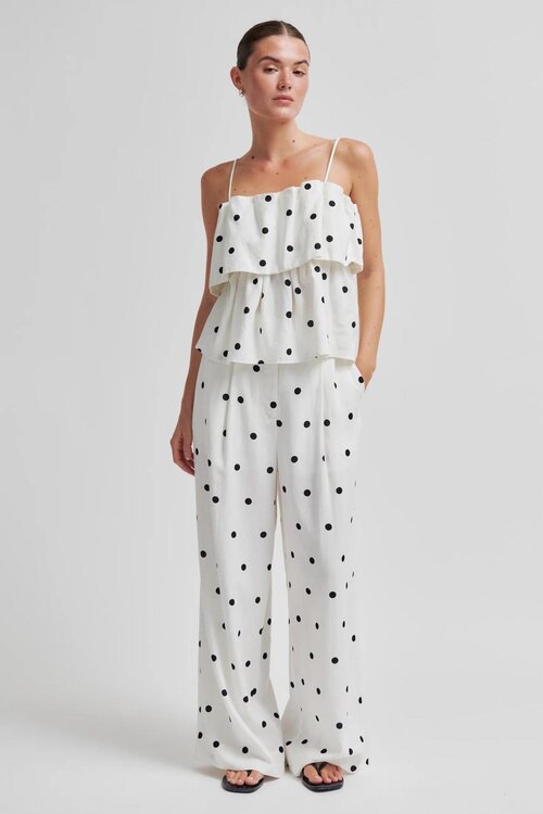 Second Female Off White Salliy Top