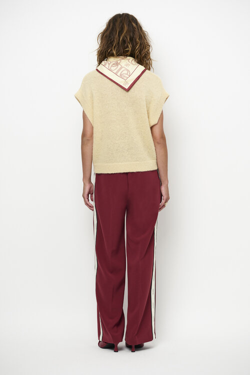 Dante 6 Gelbe Zyra-Strickjacke