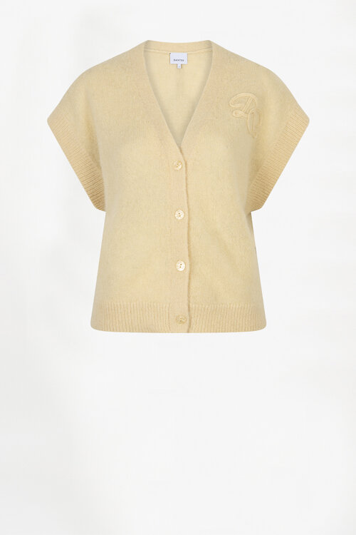 Dante 6 Gelbe Zyra-Strickjacke