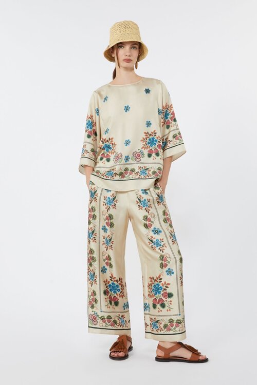 Max Mara Weekend Off White Hose