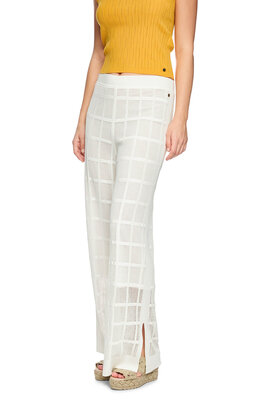 Marc Cain Off White Hose