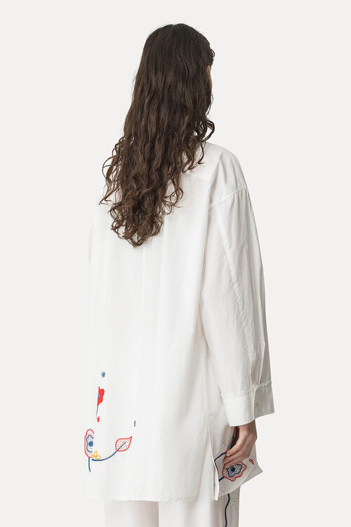 Forte_Forte Weißes Kleid